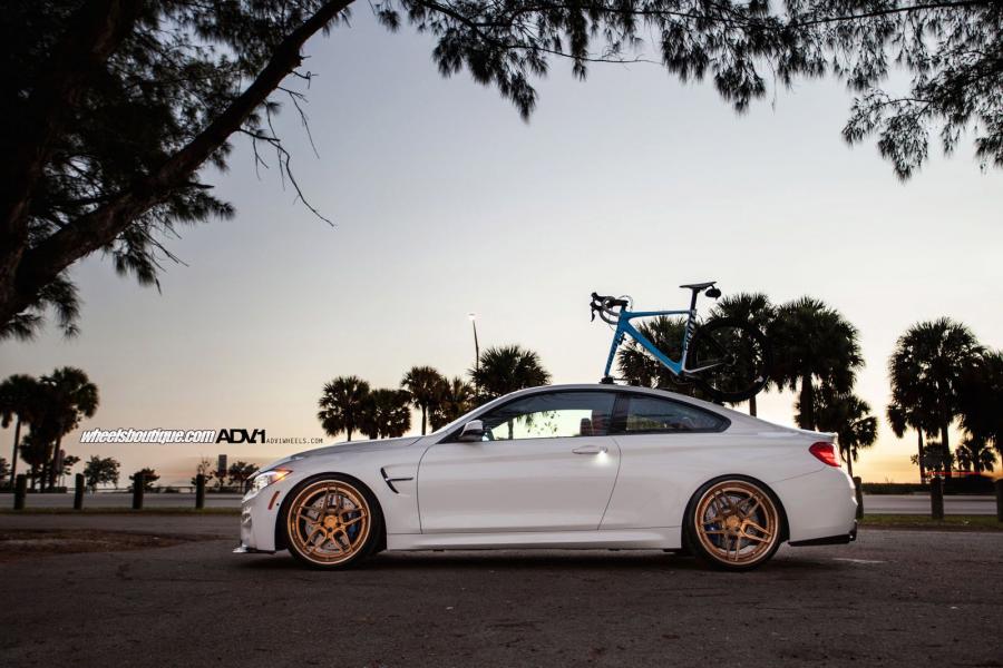  BMW M4 Coupe on ADV.1 Wheels (ADV05STSCS) 2014 года  (фото 8 из 13)